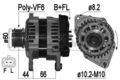 ERA Lichtmaschine Generator Lima 209388A für OPEL ASTRA Caravan P10 MERIVA S10