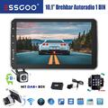 1 DIN 10.1" DAB+ Autoradio Android 13 GPS Navigation 360° Drehbarer Bildschirm