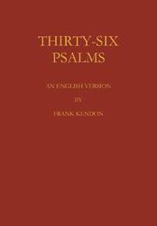 Thirty Six Psalms | F. Kendon (u. a.) | Taschenbuch | Paperback | Englisch