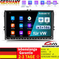 9" Android 12 Autoradio GPS NAVI WIFI RDS Für VW GOLF 5 6 Touran Passat Tiguan