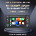 Carplay Autoradio Android 13 GPS Nav SWC DAB+ Für Audi A4 8E 8H B6 B7 2000-2009