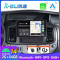 DAB 64G Android 14 Autoradio Für Opel Vivaro A Renault Trafic 10-14 GPS CarPlay