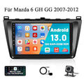 Autoradio Für Mazda 6 GH GG 2007-2012 Android13 GPS Navi WIFI FM RDS FM 32G +Kam