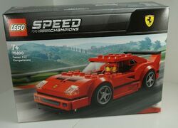 LEGO SPEED CHAMPIONS Ferrari F40 Competizione Sportwagen rot 75890 Neu!