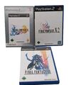 Final Fantasy X & X-2 + XII • 3 PS2/Playstation 2 Spiele mit Anleitung Retro Top