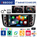 DAB+ 64G Android 13 Für Fiat Grande Punto Linea 2010-2012 Autoradio Carplay Navi