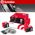 BREMBO KIT BREMSSCHEIBEN + BREMSBELÄGE HINTEN VW GOLF IV (1J1) 1.8 82 KW 1.8T