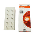 10x Osram 2721 12V 1,2W T5 W2x4,6D Glühlampe Glassockellampe Tacholampe  O29p