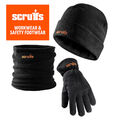 Scruffs Herren Winter Essentials Arbeitskleidung Mütze Nackenwärmer & Handschuhe