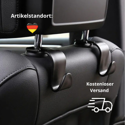 ✅4X Autositz Kopfstütze Haken Handyhalter Rücksitz Aufhänger Aufbewahrungshaken