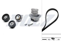 Wasserpumpe + Zahnriemensatz Dolz für Opel Astra G Cabrio T98 1.6 01-05 Kd067