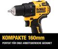 Dewalt Akku-Bohrschrauber 18V 2x Akku 18V 2.0Ah Li-Ion (DCD708D2T-QW) 