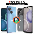 XGODY Mate70 Handy Ohne Vertrag Android 6,52" Dual-SIM Smartphone 5500mAh 4G GPS