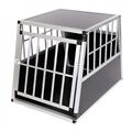 Zoomundo Aluminium Hundetransportbox Transportbox Reisebox Hundebox Kofferraum