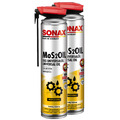 SONAX 03394000 MoS2Oil m. EasySpray Schmiermittel Rostlöser Rostschutz 2X 400ml