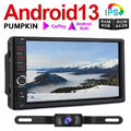 Pumpkin 7" Autoradio Android 13 Autoplay 2 DIN GPS Navi 4GB 64GB WiFi USB+Kamera