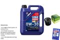 INSPEKTIONSKIT FILTER LIQUI MOLY ÖL 5L 0W-30 für Mazda 2 DE 1.3 1.5 BL 1.6 MZR