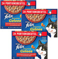 (EUR 6,36/kg) Felix Sensations Gelees vom Land in Gelee: 72 Beutel x 85 g