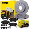 TEXTAR BREMSSCHEIBEN 280mm + BELÄGE VORNE passend für RENAULT MEGANE + SCENIC 2