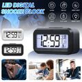 LED Wecker Digital Alarmwecker Uhr Kalender Beleuchtet Schlummerfunktion Alarm