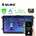 2+32G CarPlay Android 13 Autoradio GPS Navi Für VW GOLF 5 6 Polo EOS Skoda Caddy