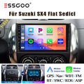 9" Für SUZUKI SX4 Fiat Sedici Android 13 Carplay Autoradio 1+32GB GPS Navi WIFI