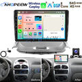 8Kern 4+64GB Android 13 Autoradio GPS Navi CarPlay KAM Für PEUGEOT 206 2001-2016