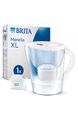 BRITA Marella XL Wasserfilterkanne weiß 3,5L & 1x MAXTRA PRO All-in-1 Kartusche