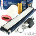 BOSCH Filter Filtersatz Inspektionspaket für BMW 3er E46 318 d td 320 d Cd