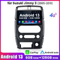 6G+128GB Für Suzuki Jimny 3 2005-2019 Autoradio CarPlay GPS NAVI WIFI Android 13