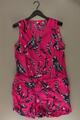 QS by s.Oliver Playsuit Regular Jumpsuit für Damen Gr. 44, XL pink aus Viskose