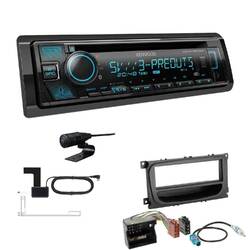 Kenwood CD-Receiver Autoradio DAB+ Bluetooth für Ford Mondeo IV 2007-2014