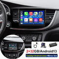 DAB+ Autoradio Android 13 Carplay GPS Navi WIFI BT FM Für OPEL Mokka X 2017-2019