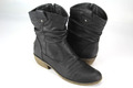 Rieker Gr.40 Damen Stiefel Stiefeletten Boots Herbst/Winter  Schwarz   F 399