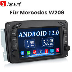 DAB+ Android 12 Autoradio Für Mercedes Benz CLK W209 W203 W463 W208 GPS Navi 32G