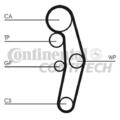 CONTINENTAL CTAM CT1028WP2 Zahnriemensatz mit Wasserpumpe für VW AUDI FORD