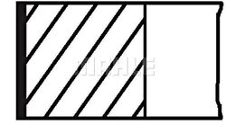 MAHLE Kolbenringsatz Für VW VOLVO AUDI Caddy I Golf II Van Mk1 Mk2 Jetta 275330