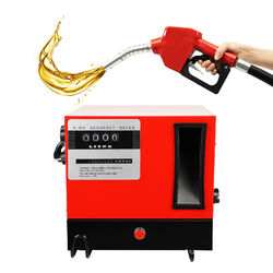 500W 60L/min Dieselpumpe Heizölpumpe Ölabsaugpumpe Kraftstoffpumpe Zapfsäule NEU