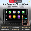 128GB Android 13 Autoradio Für Mercedes Benz W164 GL320 ML350 X164 GPS Navi DAB+