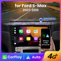 6G+128GB Android13 Autoradio CarPlay DAB+GPS Navi für Ford S-Max 2007-08 4G LTE