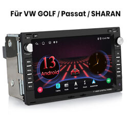 GPS Navi Android13 Carplay Für VW Skoda Seat Wireless BT FM Autoradio WIFI 4Core