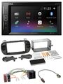 Pioneer Bluetooth MP3 USB 2DIN DAB DVD Autoradio für Fiat 500 ISO ab 12 soft tou