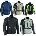 Motorradjacke mit Protektoren Herren Textil Motorrad Jacke Roller Winter Jacke