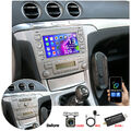 GPS Autoradio Android 13 Für Ford Fiesta Mondeo Transit Focus Kuga Fusion Galaxy