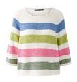 OUI Bändchengarn Pullover im Streifenmuster  NEU