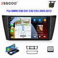 9" Android 13 Carplay Autoradio Für BMW E90 E91 E92 GPS NAVI RDS 4+64GB WIFI KAM