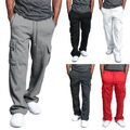 Cargohose Herren Jogger Jogginghose Trainingshose Sportshose Fitness Sweatpants