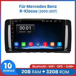 Für Mercedes Benz R Klasse W251 R280 R300 R320 R350 Autoradio GPS Navi Carplay