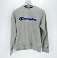 Champion Herren Sweatshirt Langarmshirt Sweater Grau in Gr. M