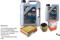 MAHLE Inspektionspaket 6 L Liqui Moly Top Tec 4600 5W-30 für Opel Signum